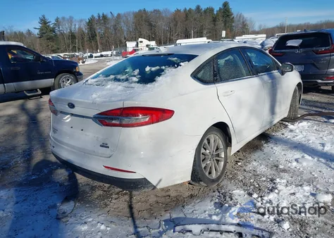 2020 Ford Fusion Hybrid Se from USA, damaged, VIN 3FA6P0LU8LR101625